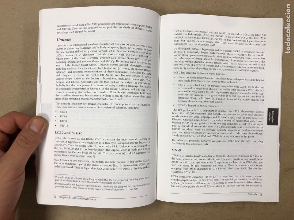 Libros de segunda mano: XML IN A NUTSHELL (A DESKTOP QUICK REFERENCE). VV.AA. O&rsquo;REILLY 2001. EN INGL&Eacute;S. - Foto 3