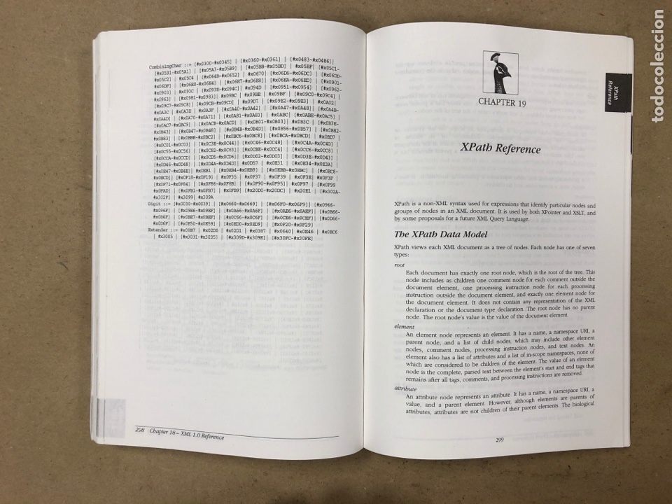 Libros de segunda mano: XML IN A NUTSHELL (A DESKTOP QUICK REFERENCE). VV.AA. O&rsquo;REILLY 2001. EN INGL&Eacute;S. - Foto 5