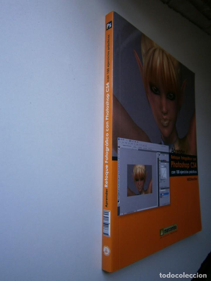 Libros de segunda mano: APRENDER RETOQUE FOTOGRAFICO CON PHOTOSHOP CS4 CON 100 EJERCICIOS PRACTICOS Marcombo 2009 EC TM - Foto 3