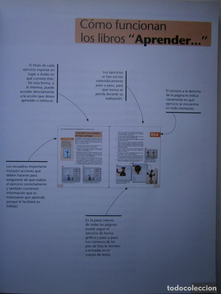 Libros de segunda mano: APRENDER RETOQUE FOTOGRAFICO CON PHOTOSHOP CS4 CON 100 EJERCICIOS PRACTICOS Marcombo 2009 EC TM - Foto 12