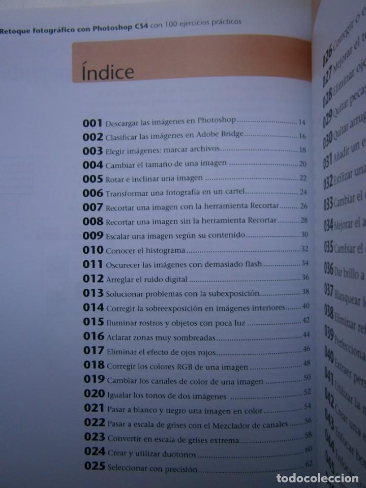 Libros de segunda mano: APRENDER RETOQUE FOTOGRAFICO CON PHOTOSHOP CS4 CON 100 EJERCICIOS PRACTICOS Marcombo 2009 EC TM - Foto 13