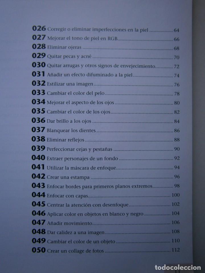 Libros de segunda mano: APRENDER RETOQUE FOTOGRAFICO CON PHOTOSHOP CS4 CON 100 EJERCICIOS PRACTICOS Marcombo 2009 EC TM - Foto 14