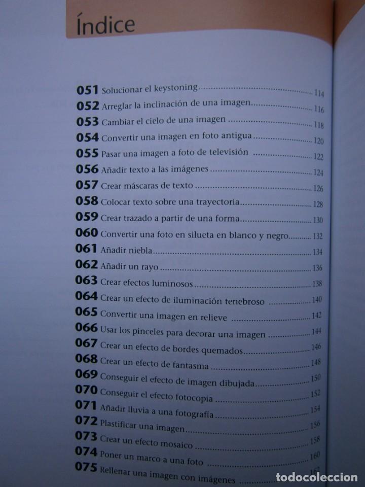 Libros de segunda mano: APRENDER RETOQUE FOTOGRAFICO CON PHOTOSHOP CS4 CON 100 EJERCICIOS PRACTICOS Marcombo 2009 EC TM - Foto 15