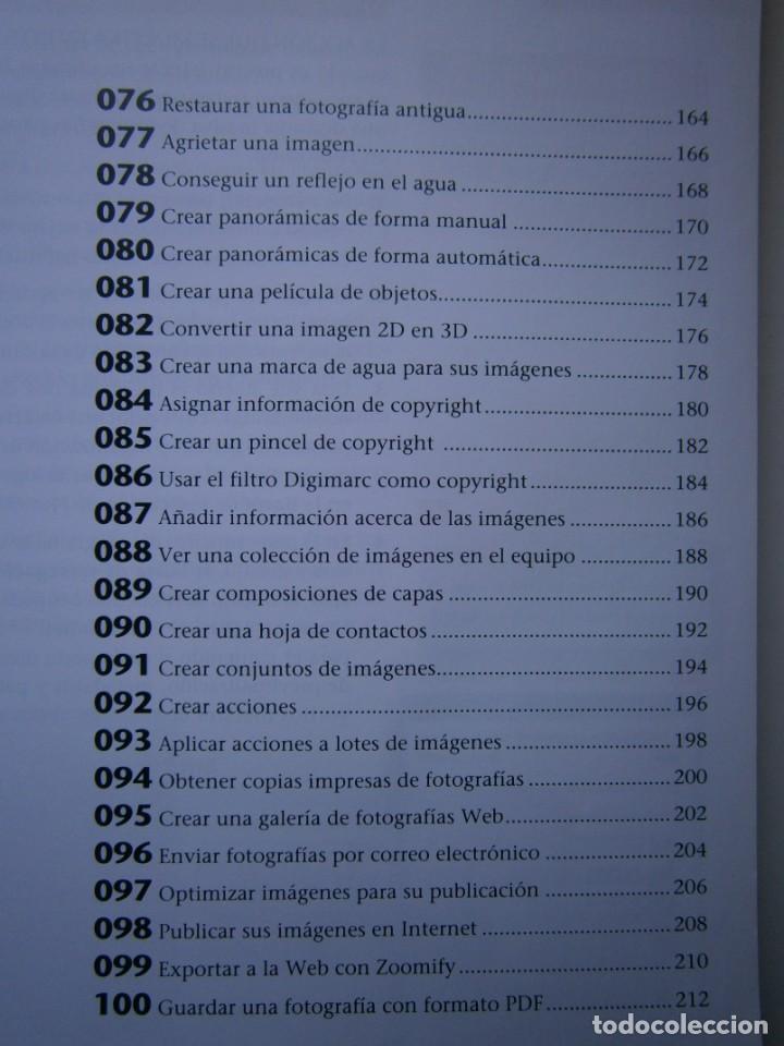 Libros de segunda mano: APRENDER RETOQUE FOTOGRAFICO CON PHOTOSHOP CS4 CON 100 EJERCICIOS PRACTICOS Marcombo 2009 EC TM - Foto 16