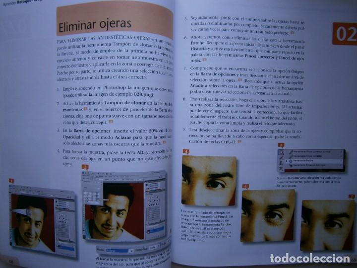 Libros de segunda mano: APRENDER RETOQUE FOTOGRAFICO CON PHOTOSHOP CS4 CON 100 EJERCICIOS PRACTICOS Marcombo 2009 EC TM - Foto 17