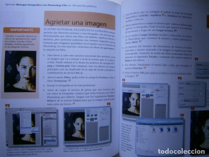 Libros de segunda mano: APRENDER RETOQUE FOTOGRAFICO CON PHOTOSHOP CS4 CON 100 EJERCICIOS PRACTICOS Marcombo 2009 EC TM - Foto 19