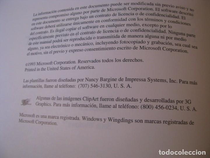 Libros de segunda mano: CATALOGO DE MICROSOFT PUBLISHER. 1993. - Foto 2