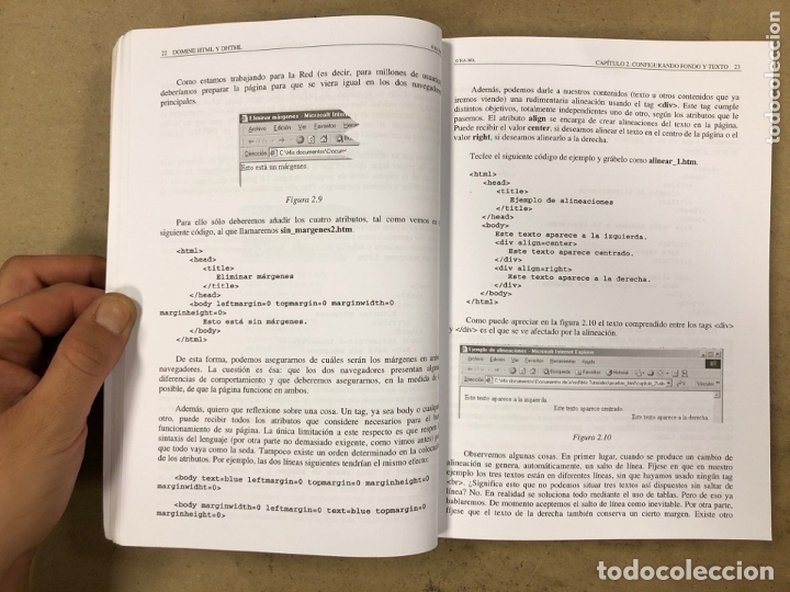 Libros de segunda mano: DOMINE HTML Y DHTML. JOS&Eacute; LUIS QUIJADO. INCLUYE CD-ROM. RA-MA EDITORIAL 2002 - Foto 4