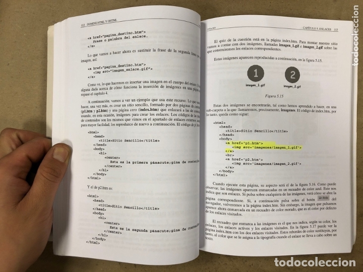 Libros de segunda mano: DOMINE HTML Y DHTML. JOS&Eacute; LUIS QUIJADO. INCLUYE CD-ROM. RA-MA EDITORIAL 2002 - Foto 5