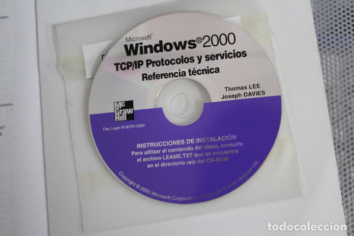 Libros de segunda mano: Microsoft Windows 2000 TCP/IP Protocolos y Servicios - Lee/Davies (McGraw-Hill 84-481-2834-6) - Foto 4