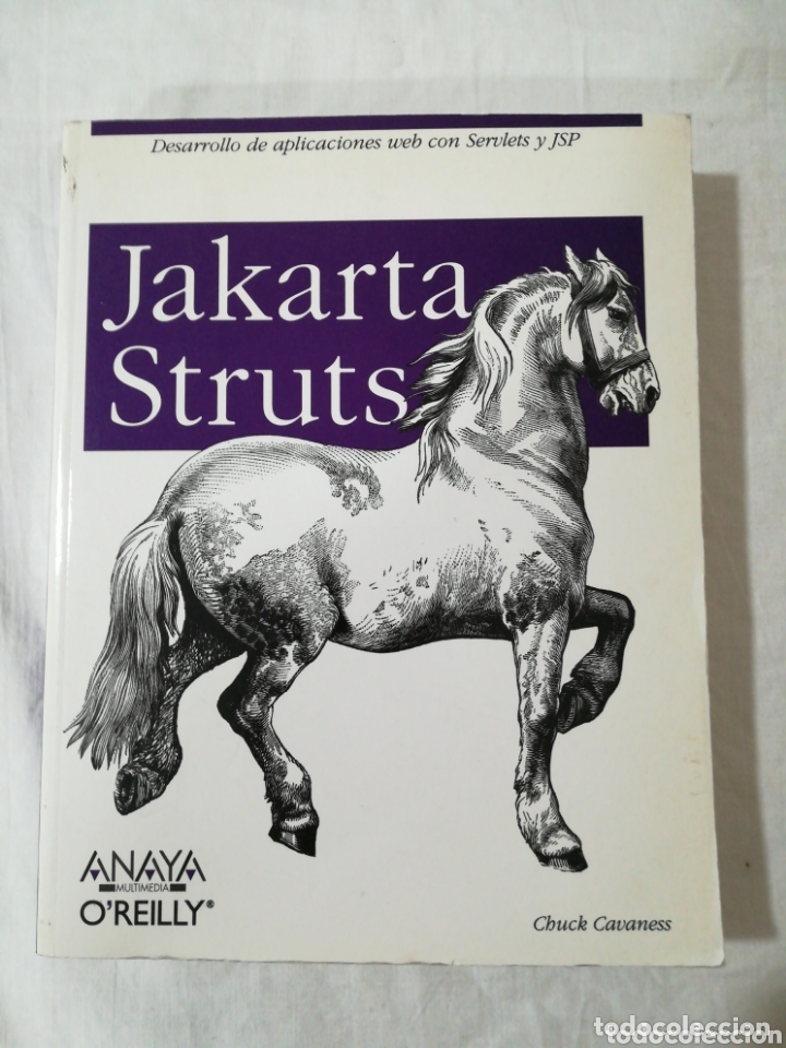 Libros de segunda mano: MANUAL JAKARTA STRUTS - DESARROLLO APLICACIONES WEB - ANAYA - LIBRO INFORM&Aacute;TICA - Foto 1