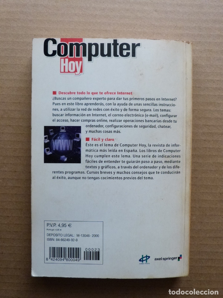 Libros de segunda mano: Libro Curso de Internet Computer Hoy - Editorial Hobby Press - Foto 5