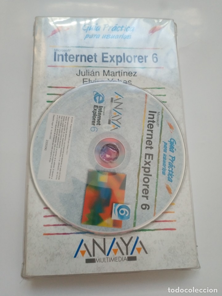 Libros de segunda mano: INTERNET EXPLORER 6 (GUIA PRACTICA). INCLUYE CD - Foto 1