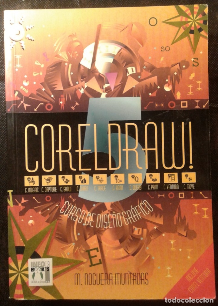 Libros de segunda mano: LIBRO. CORELDRAW. CURSO DE DISE&Ntilde;O GRAFICO. - Foto 1