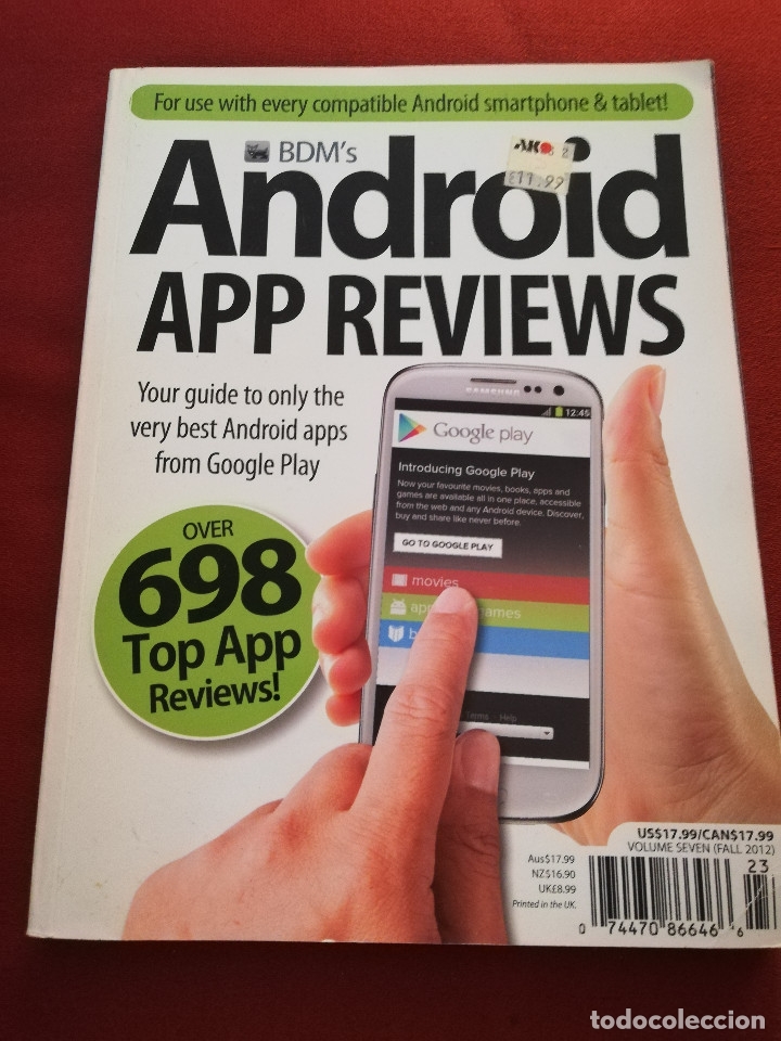 Libros de segunda mano: BDMs ANDROID APP REVIEWS. VOLUME SEVEN - Foto 1