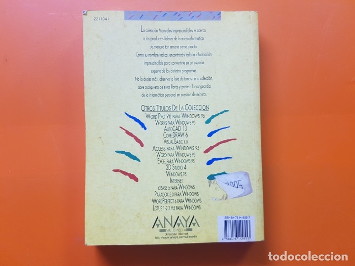 Libros de segunda mano: Manual Microsoft Office 95 - Foto 2