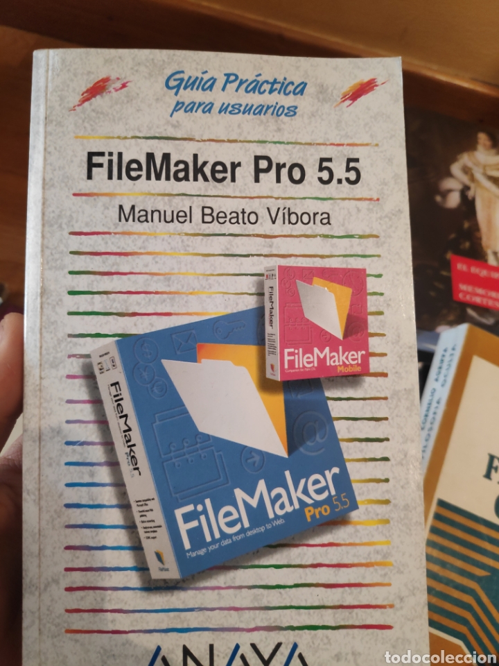 Libros de segunda mano: Gu&iacute;a pr&aacute;ctica para usuarios FileMaker Pro 5.5 Manuel beato v&iacute;bora - Foto 1
