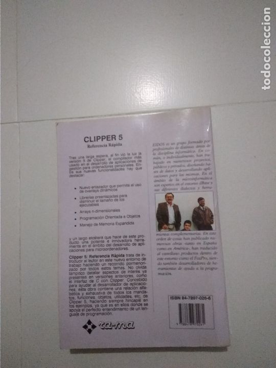 Libros de segunda mano: Clipper 5 Libro referencia rapida. Grupo Eidos. Editorial Ra-Ma - Foto 4