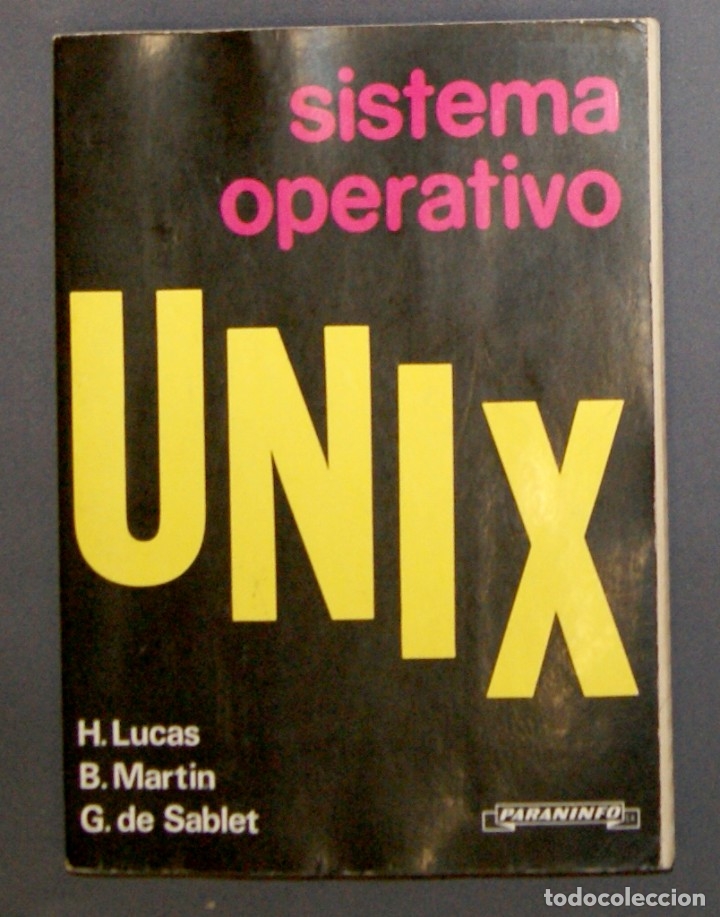 Libros de segunda mano: Sistema operativo UNIX - Foto 1