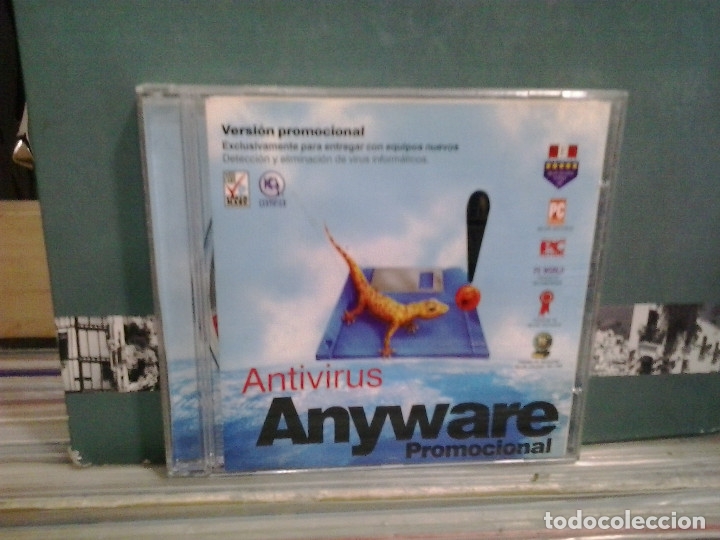 Libros de segunda mano: LMV - Antivirus Anyware, promocional. CD-ROM - Foto 1
