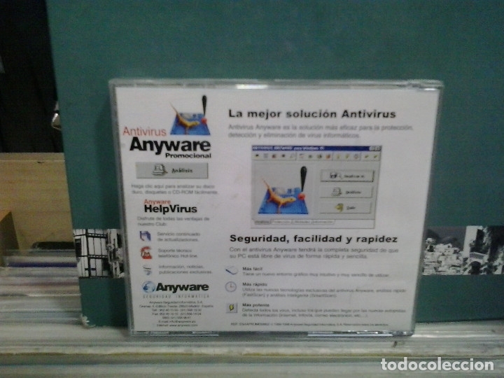 Libros de segunda mano: LMV - Antivirus Anyware, promocional. CD-ROM - Foto 3