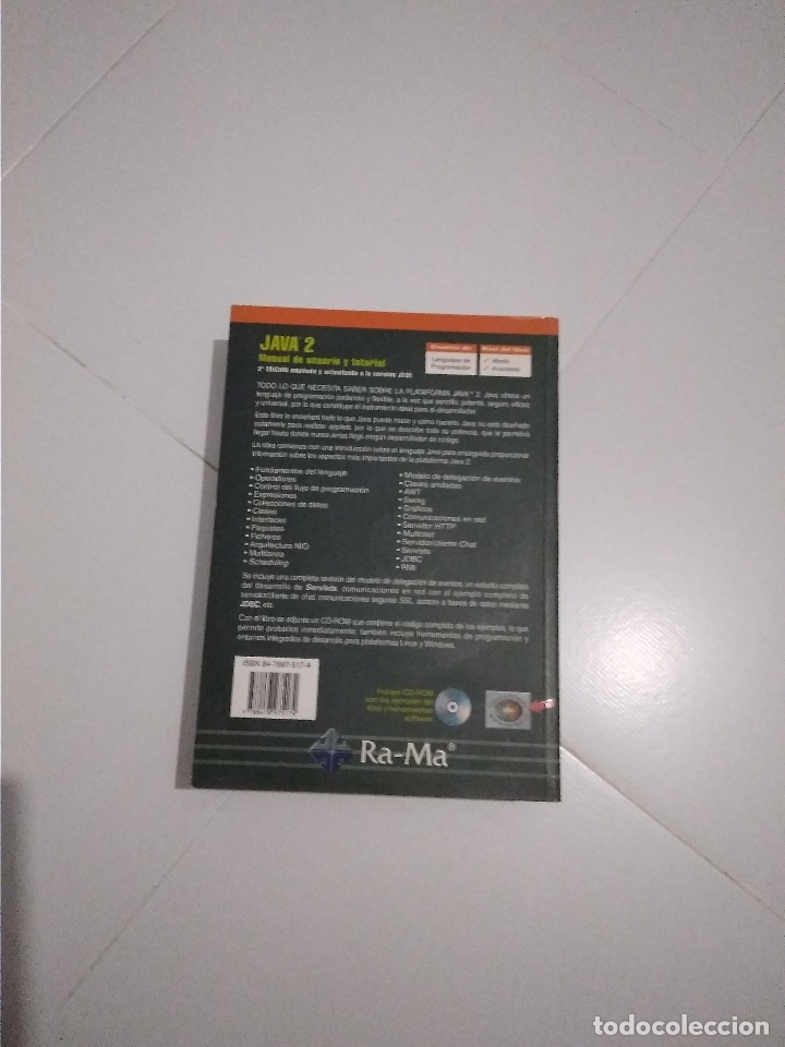 Libros de segunda mano: Libro Java 2 Manual de Usuario y Tutorial - 3a edici&oacute;n RA-MA - Foto 2