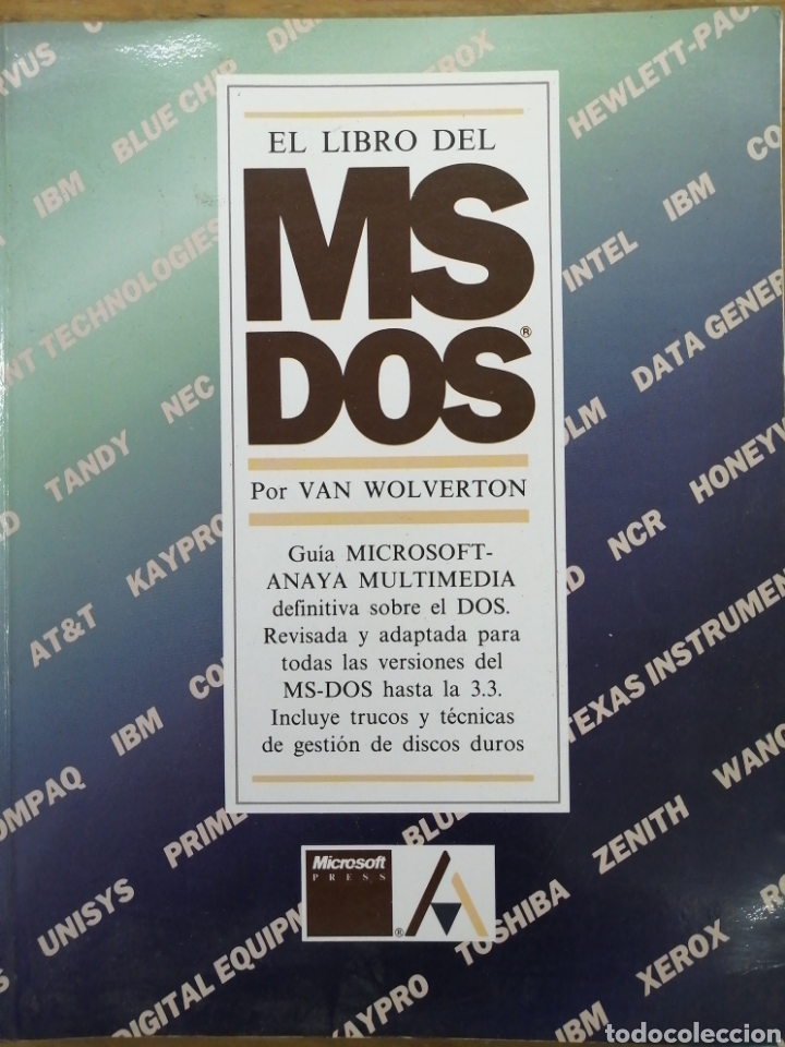 Libros de segunda mano: EL LIBRO DEL MSDOS - VAN WOLVERTON- - Foto 1