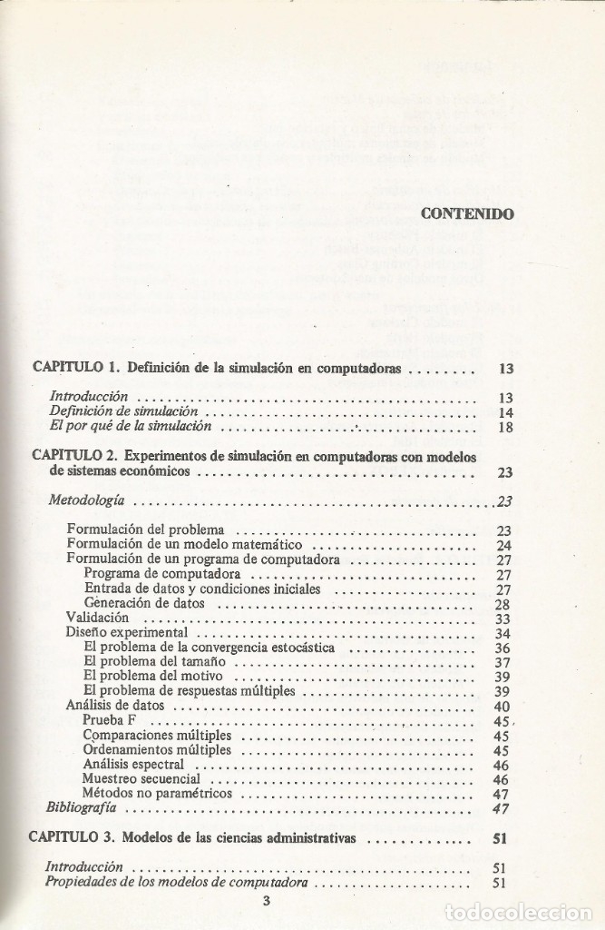 Libros de segunda mano: Experimentos de simulaci&oacute;n en computadoras con modelos de sistemas econ&oacute;micos. Naylor. - Foto 2
