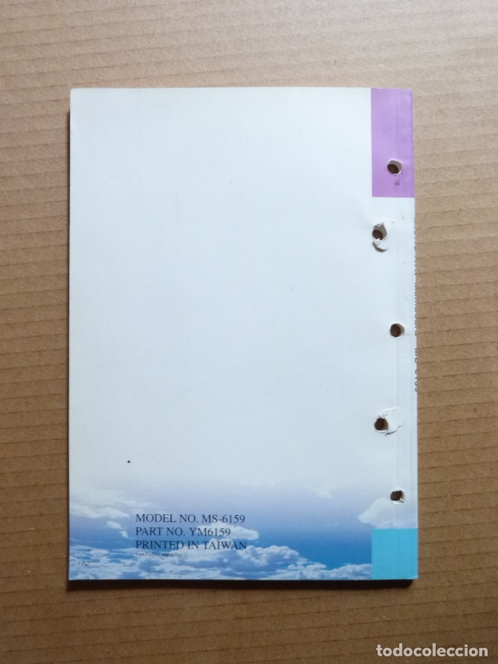 Libros de segunda mano: Libro manual de instrucciones Placa base Ms-6159 Micro ATX LX9 Socket 370 - Foto 4