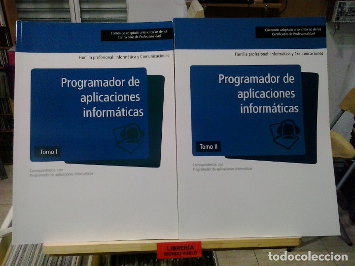 Libros de segunda mano: Programador de aplicaciones informaticas. Tomos 1 y 2 - Foto 1