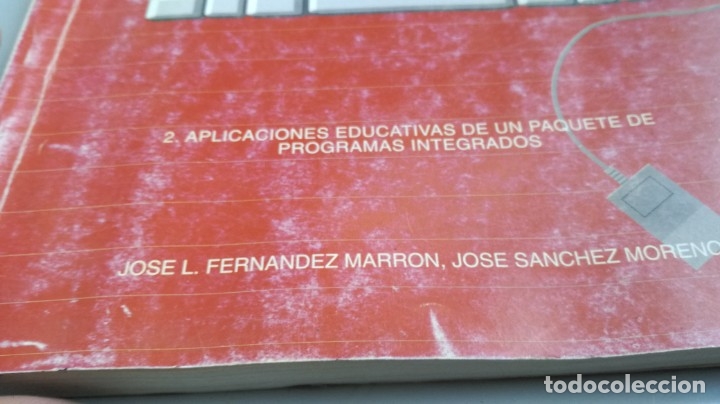 Libros de segunda mano: CURSO DE POSTGRADO EN INFORMATICA EDUCATIVA - 2 APLICACIONES EDUCATIVAS PAQUETE PROGRAMAS INTEGRADOS - Foto 3