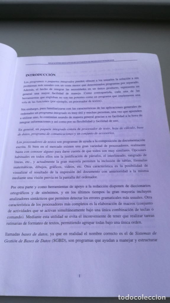 Libros de segunda mano: CURSO DE POSTGRADO EN INFORMATICA EDUCATIVA - 2 APLICACIONES EDUCATIVAS PAQUETE PROGRAMAS INTEGRADOS - Foto 6