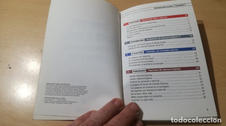 Libros de segunda mano: COMPUTERHOY - INTERNET PASO A PASO - EXPLORER Y OUTLOOK EXPRESS/ 	E501 - Foto 6