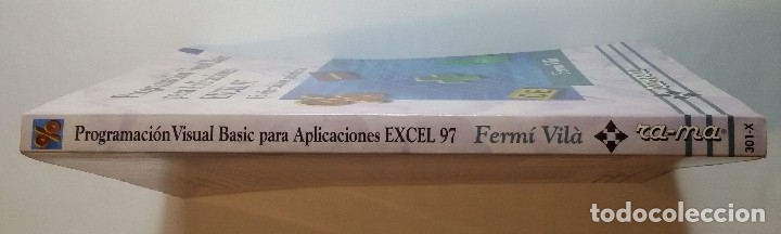Libros de segunda mano: Programaci&oacute;n VisualBasic para Aplicaciones Excel97 (Autor: F.Vil&aacute;) (VER DESCUENTO ADICIONAL) - Foto 3