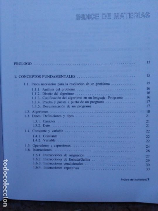 Libros de segunda mano: Metodolog&iacute;a de la programaci&oacute;n: Programaci&oacute;n estructurada M Dolores Alonso Silvia Rumeu - Foto 14