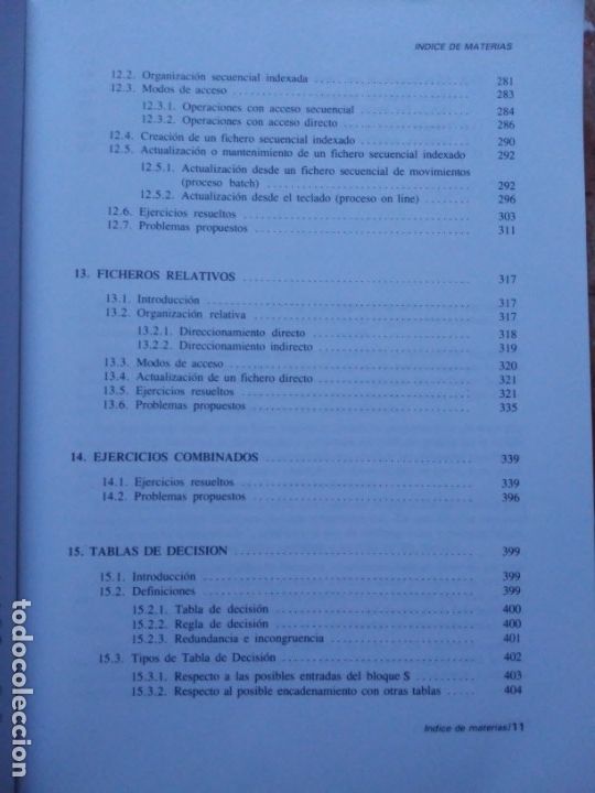 Libros de segunda mano: Metodolog&iacute;a de la programaci&oacute;n: Programaci&oacute;n estructurada M Dolores Alonso Silvia Rumeu - Foto 18