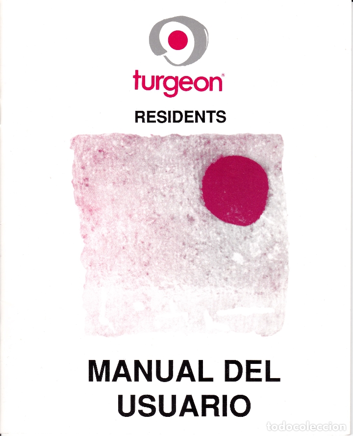 Libros de segunda mano: Turgeon Residents - Manual de usuario - MSDOS - Foto 1