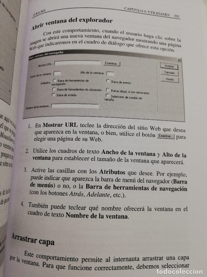 Libros de segunda mano: MACROMEDIA DREAMWEAVER 4 (FRANCISCO PASCUAL) RA - MA - Foto 10