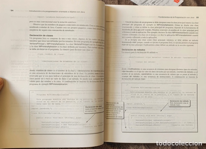 Libros de segunda mano: JAVA. INTRODUCCI&Oacute;N A LA PROGRAMACI&Oacute;N ORIENTADA A OBJETOS CON JAVA. 1&ordf; edici&oacute;n. - Foto 9