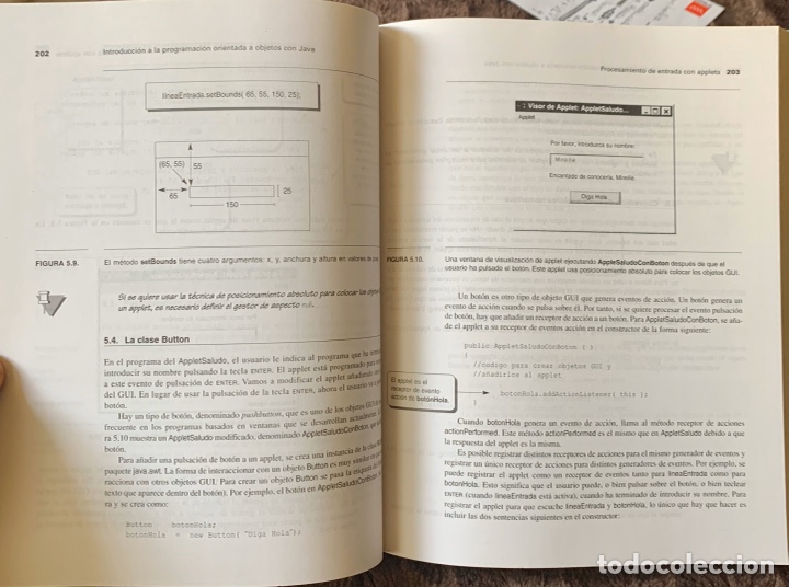 Libros de segunda mano: JAVA. INTRODUCCI&Oacute;N A LA PROGRAMACI&Oacute;N ORIENTADA A OBJETOS CON JAVA. 1&ordf; edici&oacute;n. - Foto 10
