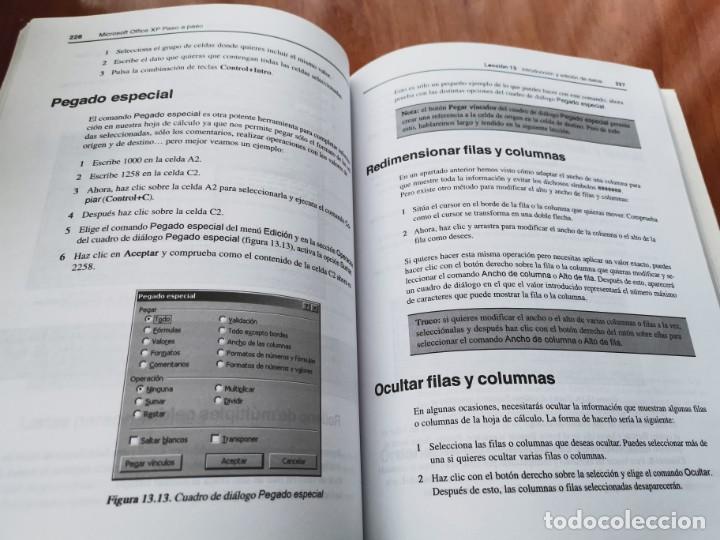Libros de segunda mano: TOMO PASO A PASO MICROSOFT OFFICE XP VERSION 2002 INCLUYE CD ROM DELGADO CABRERA ANAYA 2001 - Foto 8