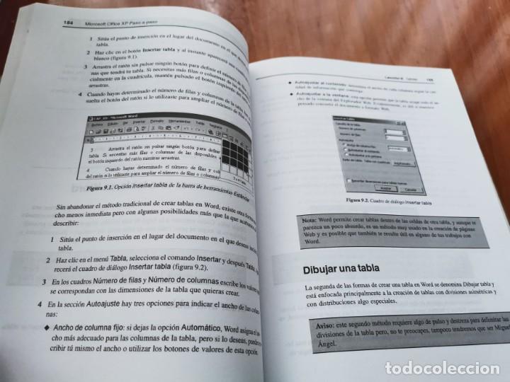 Libros de segunda mano: TOMO PASO A PASO MICROSOFT OFFICE XP VERSION 2002 INCLUYE CD ROM DELGADO CABRERA ANAYA 2001 - Foto 9