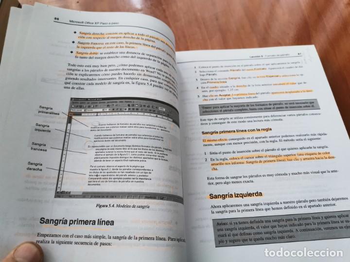 Libros de segunda mano: TOMO PASO A PASO MICROSOFT OFFICE XP VERSION 2002 INCLUYE CD ROM DELGADO CABRERA ANAYA 2001 - Foto 11