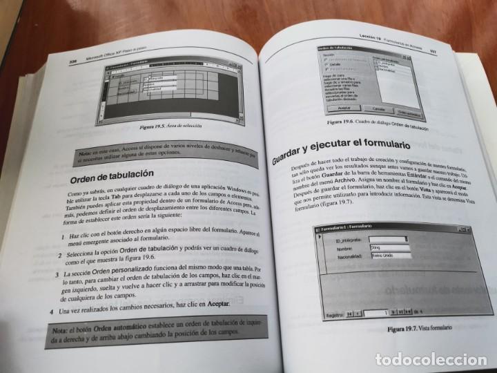Libros de segunda mano: TOMO PASO A PASO MICROSOFT OFFICE XP VERSION 2002 INCLUYE CD ROM DELGADO CABRERA ANAYA 2001 - Foto 13