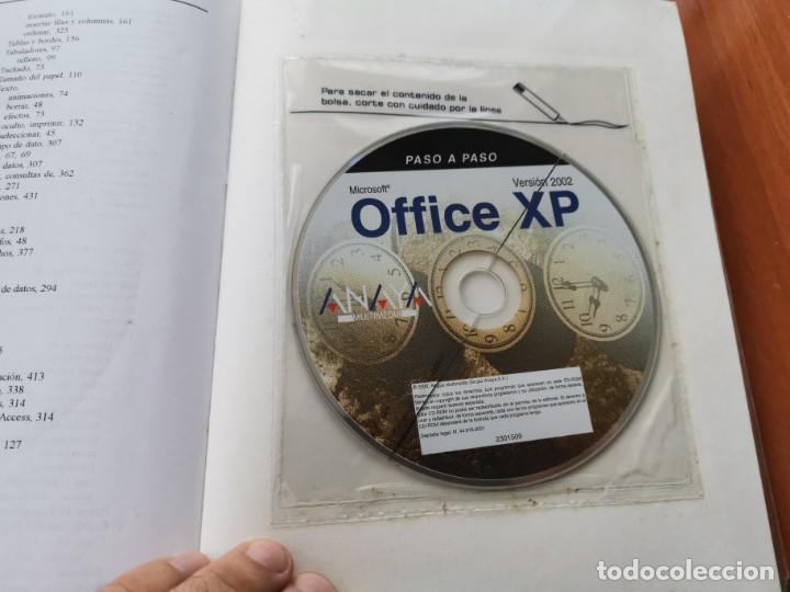 Libros de segunda mano: TOMO PASO A PASO MICROSOFT OFFICE XP VERSION 2002 INCLUYE CD ROM DELGADO CABRERA ANAYA 2001 - Foto 16