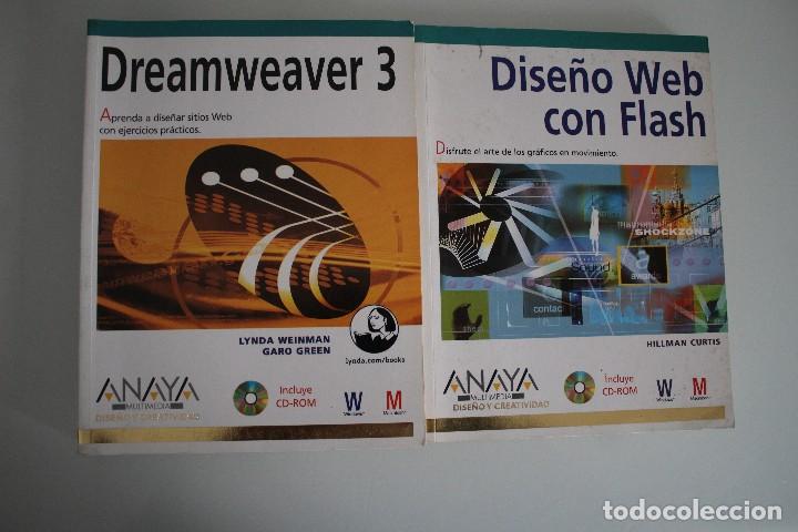 Libros de segunda mano: DISE&Ntilde;O WEB CON  FLASH - DREAMWEAVER 3  ANAYA - Foto 1