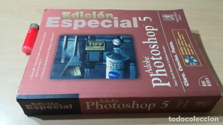 Libros de segunda mano: PHOTOSHOP 5 ADOBE- EDICION ESPECIAL - PRENTICE HALL	 / 	G501 - Foto 1