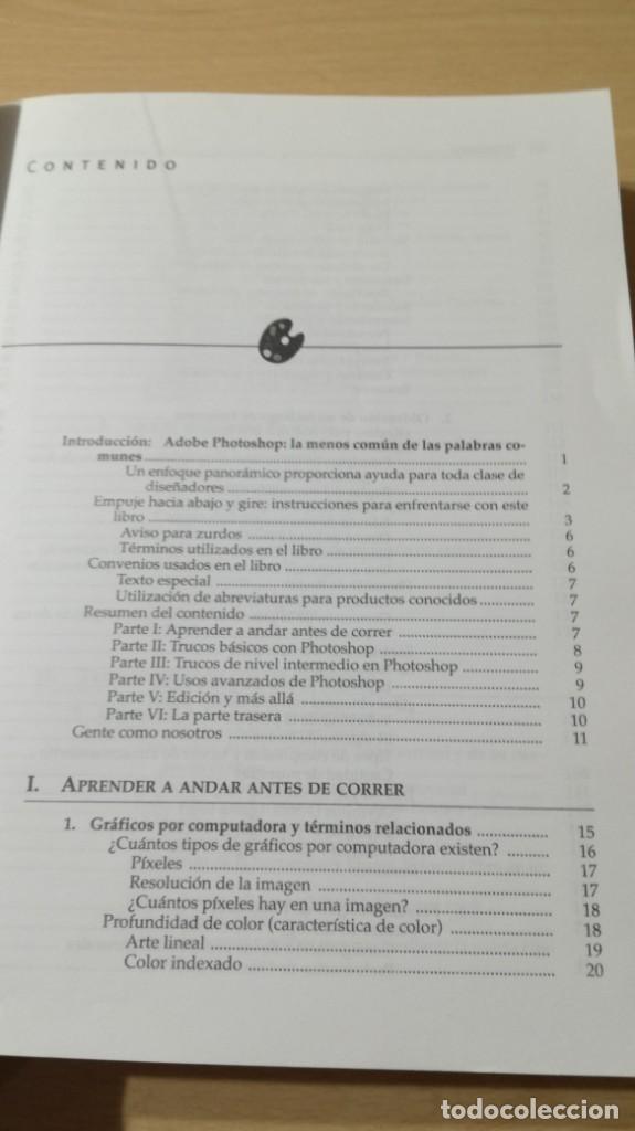 Libros de segunda mano: PHOTOSHOP 5 ADOBE- EDICION ESPECIAL - PRENTICE HALL	 / 	G501 - Foto 5