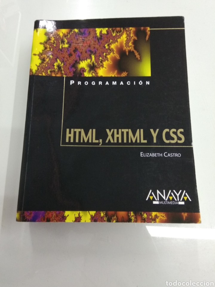 Libros de segunda mano: PROGRAMACION HTML, XHTML Y CSS ELIZABETH CASTRO ANAYA MULTIMEDIA CREACI&Oacute;N P&Aacute;GINAS WEB - Foto 1
