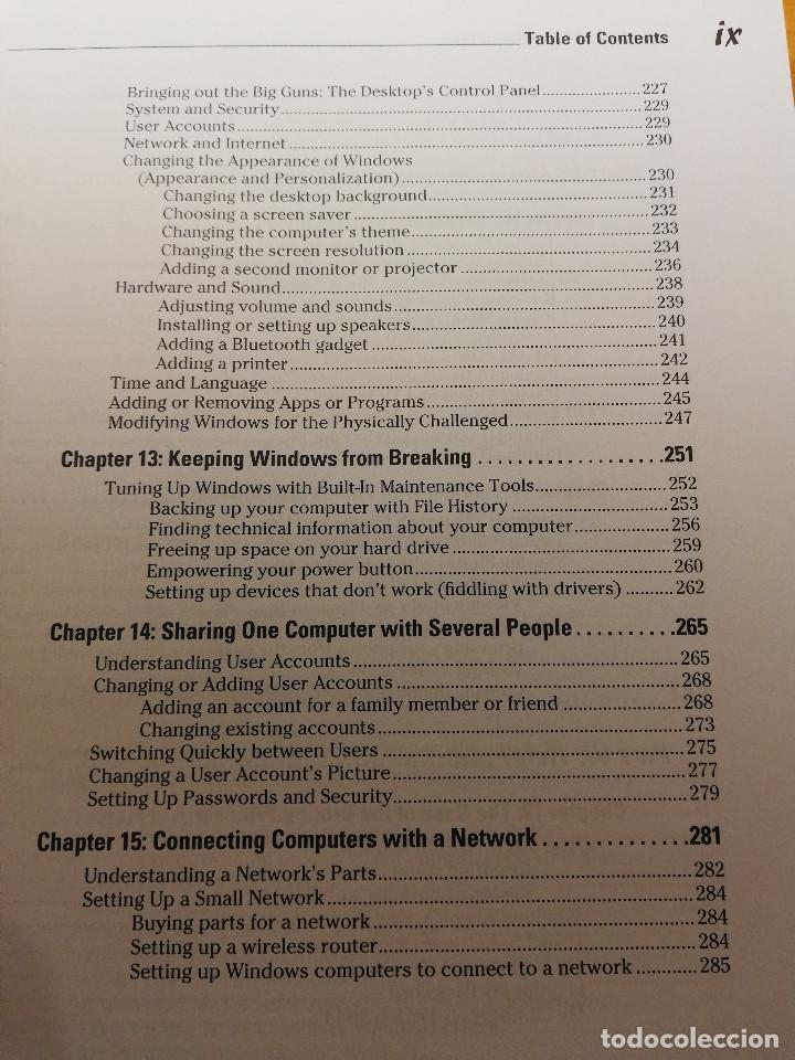Libros de segunda mano: WINDOWS 10 FOR DUMMIES (ANDY RATHBONE) - Foto 9